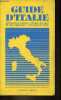 Guide d'Italie.. Mazzoni Paolo & Pescio Claudio