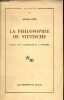 "La philosophie de Nietzsche - Collection "" Arguments n°25 "".". Fink Eugen