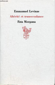 Altérité et transcendance.