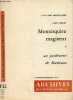 Etudes de critique et d'histoire littéraire n°132 1971 - Montesquieu magistrat - tome 1 : au parlement de Bordeaux - Collection archives montesquieu ...