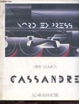 A.M.Cassandre - Affiches, arts graphiques, théâtre.. Mouron Henri