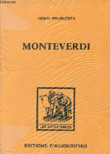 "Claudio Monteverdi - Collection "" les introuvables ""."