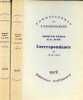 Correspondance - Tome 1 + Tome 2 (2 volumes) - Tome 1 : 1906-1909 - Tome 2 : 1910-1914 - Collection connaissance de l'inconscient.. Freud Sigmund & ...