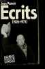 Ecrits (1926-1971) - Collection ramsay poche cinéma n°66.. Renoir Jean