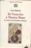 "De Paracelse à Thomas Mann - Les avatars de l'hermétisme allemand - Collection "" Bibliothèque de l'Hermétisme "".". Deghaye Pierre