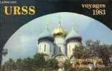 Brochure : URSS voyage 1983.. Collectif