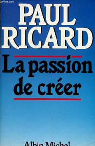 La passion de créer.