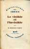 "Le visible et l'invisible suivi de notes de travail - Collection "" Bibliothèque des Idées "".". Merleau-Ponty Maurice