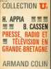 Presse, radio et télévision en Grande-Bretagne - Collection U2.. Appia Henry & Cassen Bernard