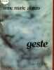 Geste.. Alonzo Anne Marie