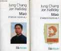 Mao l'histoire inconnue - Tome 1 + Tome 2 (2 volumes) - Collection folio histoire n°182-183.. Chang Jung & Halliday Jon