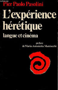 "L'expérience hérétique langue et cinéma - Collection "" traces ""."
