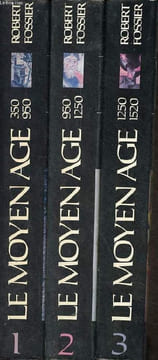 Le moyen age - tome 1 + tome 2 + tome 3 (3 volumes) - Tome 1 : les mondes nouveaux 350-950 - tome 2 : l'éveil de l'europe 950-1250 - tome 3 : le temps ...