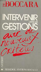 "Intervenir dans les gestions avec de nouveaux critères - Collection "" gestion ""."