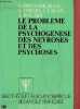 "Le problème de la psychogénèse des névroses et des psychoses - Collection "" bibliothèque neuro-psychiatrique de langue française "".". Bonafé L. Ey ...