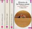 Histoire de la France rurale - Tome 1+2+3+4 (4 volumes) - Collection Points Histoire n°166-167-168-169.. Duby Georges & Wallon Armand