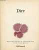 Nouvelle revue de psychanalyse n°23 printemps 1981 - Dire - Dire la poésie - une parole qui parle d'elle même - dites moi que je rêve - corps et ...