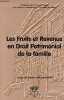 Les fruits et revenus en droit patrimonial de la famille.. Chamoulaud-Trapiers Annie