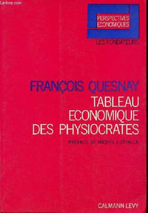 "Tableau économique des physiocrates - Collection "" perspectives économiques ""."