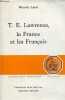 T.E.Lawrence, la France et les Français.. Larès Maurice