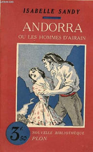 Andorra ou les hommes d'airain - Collection nouvelle bibliothèque plon n°47.