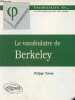Le vocabulaire de Berkeley - Collection vocabulaire de.. Hamou Philippe