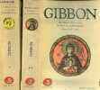 Histoire du déclin et de la chute de l'empire romain - Tome 1 + Tome 2 (2 volumes) - Collection Bouquins.. Gibbon Edward