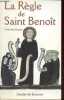 La Règle de Saint Benoît - texte latin-français.. Gall S. & Rochais Henri