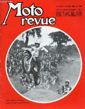 Moto revue n°1895 24 aout 1968 - Dans le monde de la vitesse : Zolder - grand prix de Finlande - infos vitesse : records pour Suzuki - programme Maico ...