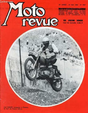 Moto revue n°1887 25 mai 1968 - Moto-revue repart après un arret forcé de trois semaines - grand prix de france de moto-cross 250 cc a Thouars : Joel ...