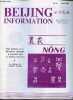 Beijing Information n°33 18 août 1980 - Hanoi ne peut duper les gens - la bombe à neutrons et la défense de la france - égalité, développement et paix ...