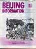 Beijing Information n°24 14 juin 1982 - La course aux armements entre Moscou et Washington - l'agression d'Israel - la Chine condamne Israel pour son ...