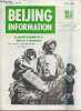 Beijing Information n°25 21 juin 1982 - L'expansion d'Israel au Liban - evolution rapide au Tchad - les pas chancelants du sommet de Versailles - de ...