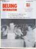 Beijing Information n°38 20 septembre 1982 - La nouvelle direction du PCC - statuts du parti communiste chinois (adoptés le 6 septembre 1982 au 12e ...