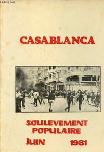 Casablanca soulevement populaire juin 1981.