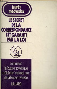 Le secret de la correspondance est garanti par la loi - Collection 16/24.
