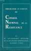 Programme et statuts du conseil national de la resistance et du gouvernement provisoire de la republique democratique islamique d'Iran.. Collectif