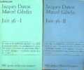 Juin 36 - Tome 1 + Tome 2 (2 volumes) - Petite collection maspero n°104-105.. Danos Jacques & Gibelin Marcel