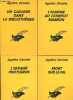 Lot de 4 livres d'Agatha Christie : Un cadavre dans la bibliothèque + l'homme au complet marron + mort sur le Nil + l'affaire Protheroe - Collection ...