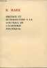 Preface et introduction a la critique de l'économie politique.. Marx Karl