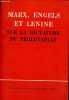 Sur la dictature du proletariat.. Marx, Engels et Lenine