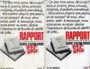 Rapport de la comission d'enquête (1) sur les activités du service d'action civique - n°955 assemblée nationale - Tome 1 + Tome 2 (2 volumes).. ...