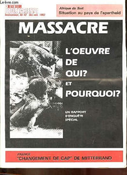 Révolution prolétarienne n°42 oct.-nov. 1982 - Massacre à Beyrouth l'oeuvre de qui et pourquoi ? - devant les massacres et les pogrons à Beyrouth les ...