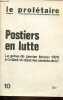 "Le prolétaire n°10 - Postiers en lutte, la grève de janvier février 1978 à Créteil et dans les centres de tri - Supplément au n°264 du "" Prolétaire ...