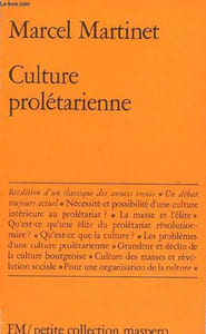 Culture prolétarienne - Petite collection maspero.