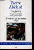 Conférences - Dialogue d'un philosophe avec un juif et un chrétien - Connais-toi toi-même - éthique - Collection sagesses chrétiennes.. Abélard Pierre