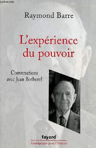 "L'expérience du pouvoir - Conversations avec Jean Bothorel - Collection "" témoignages pour l'histoire ""."