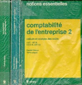Comptabilité de l'entreprise - Tome 1 + Tome 2 (2 volumes) - Collection notions essentielles.