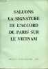Saluons la signature de l'accord de Paris sur le Vietnam.. Collectif