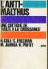 L'anti-malthus une critique de halte a la croissance - Collection économie & société.. Cole H. Freeman C. Jahoda M. Pavitt K.